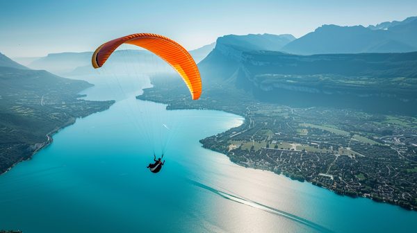 Découvrir le parapente à annecy : l'expérience ultime